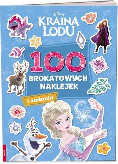 Kraina lodu. 100 brokatowych naklejek Kraina lodu. 100 brokatowych naklejek