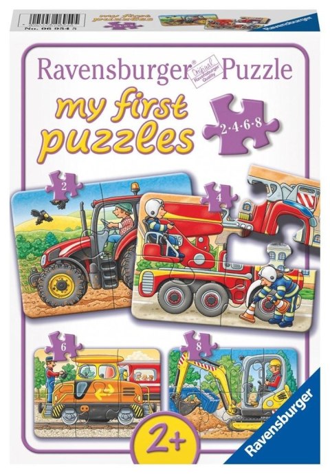 Puzzle dla dzieci zestaw W pracy Puzzle dla dzieci zestaw W pracy