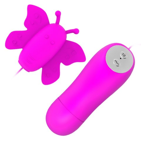 Stymulator masażer łechtaczki w kształcie motyla Stymulator masażer łechtaczki w kształcie motyla
