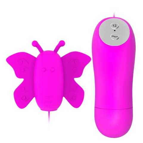 Stymulator masażer łechtaczki w kształcie motyla Stymulator masażer łechtaczki w kształcie motyla