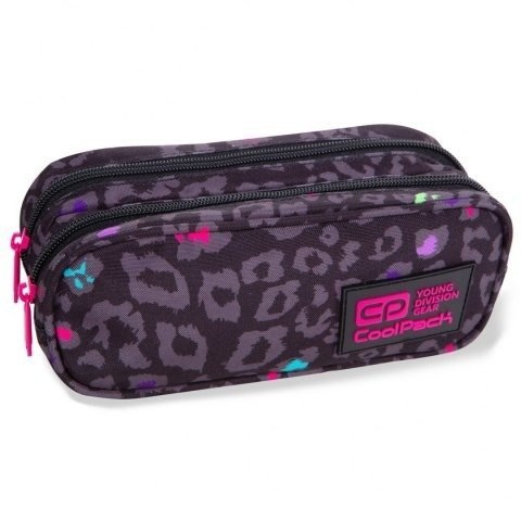 COOLPACK - CLEVER - SASZETKA PODWÓJNA - BLACK PANTHER COOLPACK - CLEVER - SASZETKA PODWÓJNA - BLACK PANTHER