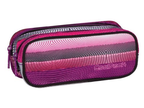 COOLPACK - CLEVER - SASZETKA PODWÓJNA - Purple twist - prostokątna COOLPACK - CLEVER - SASZETKA PODWÓJNA - Purple twist - prostokątna