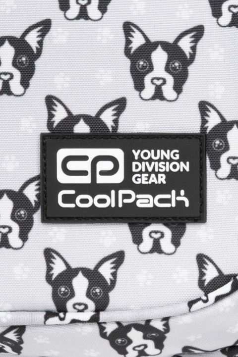 COOLPACK - JERRY - PLECAK MŁODZIEŻOWY - FRENCH BULLDOGS COOLPACK - JERRY - PLECAK MŁODZIEŻOWY - FRENCH BULLDOGS