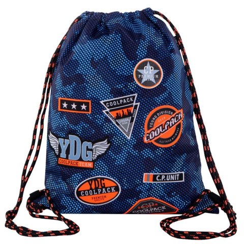 COOLPACK - SPRINT - WOREK SPORTOWY - NAVY (BADGES B) COOLPACK - SPRINT - WOREK SPORTOWY - NAVY (BADGES B)