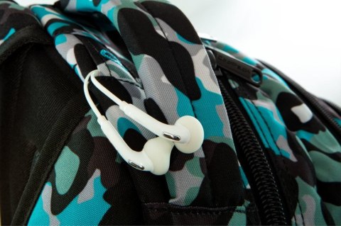 COOLPACK - DART L - PLECAK MŁODZIEZOWY - CAMO BLUE (BADGES)