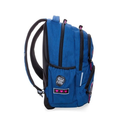 COOLPACK - DART L - PLECAK MŁODZIEZOWY - DENIM (BADGES) *
