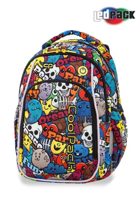 COOLPACK - STRIKE S - PLECAK MŁODZIEŻOWY - LED CARTOON COOLPACK - STRIKE S - PLECAK MŁODZIEŻOWY - LED CARTOON