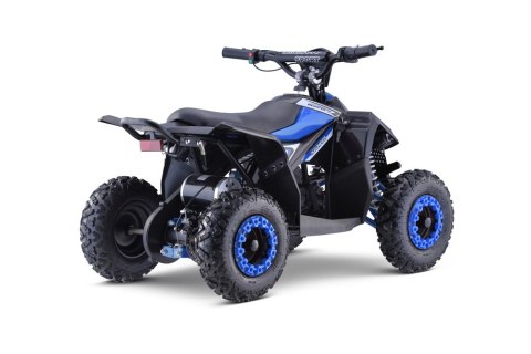 Quad HIPERFECT na akumulator Niebieski 35km/h + Silnik bezszczotkowy 1000W + Koła pompowane + Regulacja siedzenia Quad HIPERFECT na akumulator Niebieski 35km/h + Silnik bezszczotkowy 1000W + Koła pompowane + Regulacja siedzenia