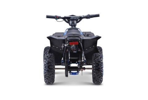 Quad HIPERFECT na akumulator Niebieski 35km/h + Silnik bezszczotkowy 1000W + Koła pompowane + Regulacja siedzenia Quad HIPERFECT na akumulator Niebieski 35km/h + Silnik bezszczotkowy 1000W + Koła pompowane + Regulacja siedzenia