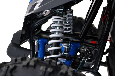 Quad HIPERFECT na akumulator Niebieski 35km/h + Silnik bezszczotkowy 1000W + Koła pompowane + Regulacja siedzenia Quad HIPERFECT na akumulator Niebieski 35km/h + Silnik bezszczotkowy 1000W + Koła pompowane + Regulacja siedzenia
