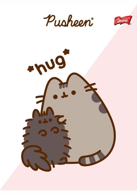 Zeszyt A5 32 kartki linia dwukolorowa okładka laminowana 70 g/m2 PUSHEEN Zeszyt A5 32 kartki linia dwukolorowa okładka laminowana 70 g/m2 PUSHEEN