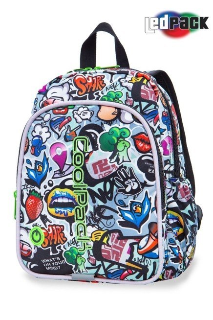 COOLPACK - BOBBY - PLECAK DZIECIĘCY - LED GRAFFITI COOLPACK - BOBBY - PLECAK DZIECIĘCY - LED GRAFFITI