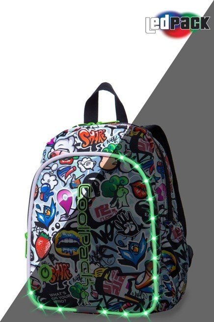 COOLPACK - BOBBY - PLECAK DZIECIĘCY - LED GRAFFITI COOLPACK - BOBBY - PLECAK DZIECIĘCY - LED GRAFFITI