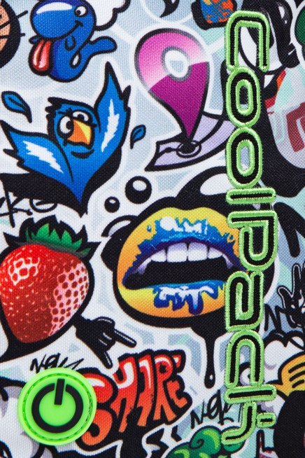 COOLPACK - BOBBY - PLECAK DZIECIĘCY - LED GRAFFITI COOLPACK - BOBBY - PLECAK DZIECIĘCY - LED GRAFFITI