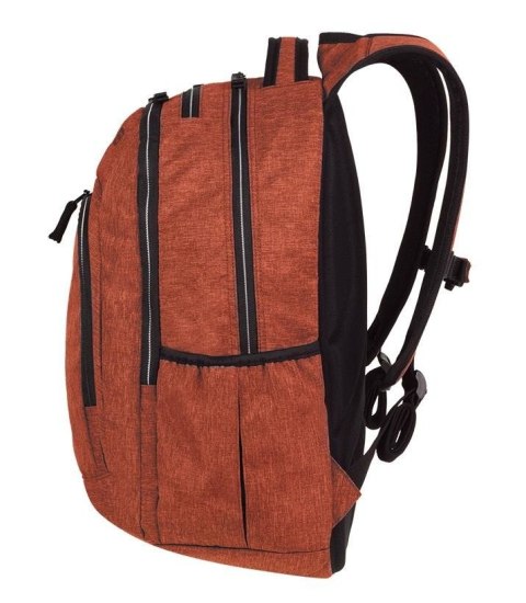 COOLPACK - MERCATOR PLUS SNOW - PLECAK MŁODZIEŻOWY - Snow Bricky/Silver