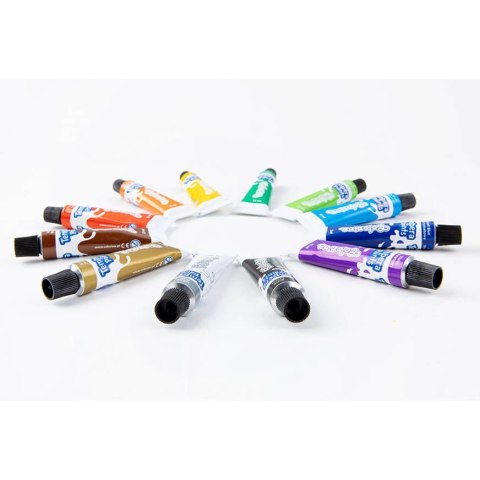 DISNEY COLORINO - FARBY TEMPERA W TUBACH 12 ML 12 KOL - FROZEN DISNEY COLORINO - FARBY TEMPERA W TUBACH 12 ML 12 KOL - FROZEN