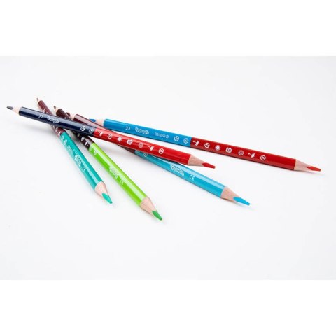 DISNEY COLORINO - KREDKI OŁÓWKOWE DWUKOLOROWE 12szt + TEMPERÓWKA AVENGERS DISNEY COLORINO - KREDKI OŁÓWKOWE DWUKOLOROWE 12szt + TEMPERÓWKA AVENGERS