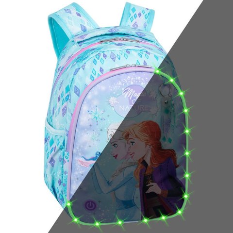 DISNEY CORE - JIMMY LED - PLECAK MŁODZIEŻOWY - FROZEN DISNEY CORE - JIMMY LED - PLECAK MŁODZIEŻOWY - FROZEN