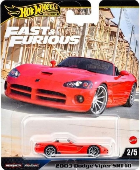 Hot Wheels Premium Szybcy i wściekli JBL85 Hot Wheels Premium Szybcy i wściekli JBL85