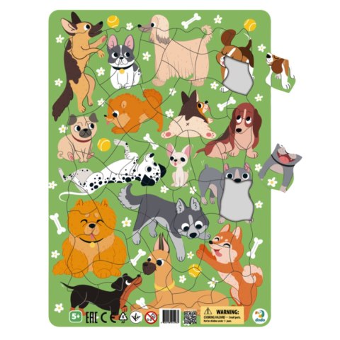 Puzzle ramkowe Psy 300219 Puzzle ramkowe Psy 300219