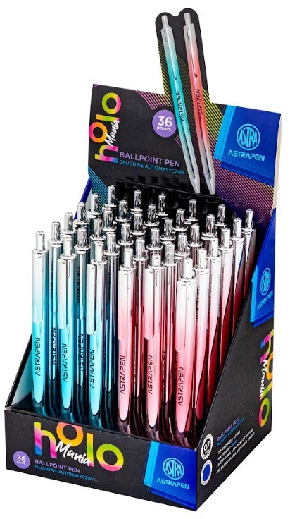 Długopis automatyczny 0.5 mm ASTRAPEN HOLOmania - 1 szt Długopis automatyczny 0.5 mm ASTRAPEN HOLOmania - 1 szt
