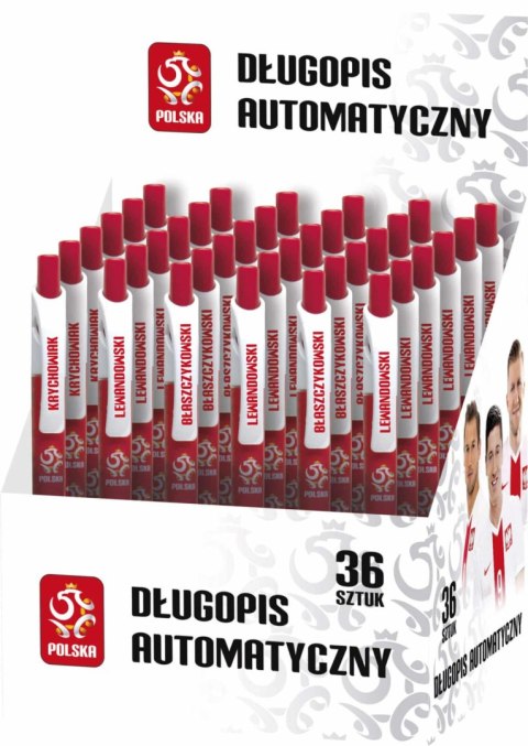 Długopis automatyczny 0,7 mm PZPN - 1 szt Długopis automatyczny 0,7 mm PZPN - 1 szt