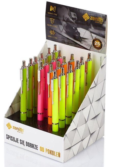 Długopis automatyczny 0,8 mm ZENITH 7 FLUO - 1 szt Długopis automatyczny 0,8 mm ZENITH 7 FLUO - 1 szt