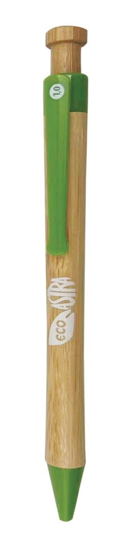 Długopis automatyczny bambusowy 1,0 mm ECO ASTRA - 2 szt. blister