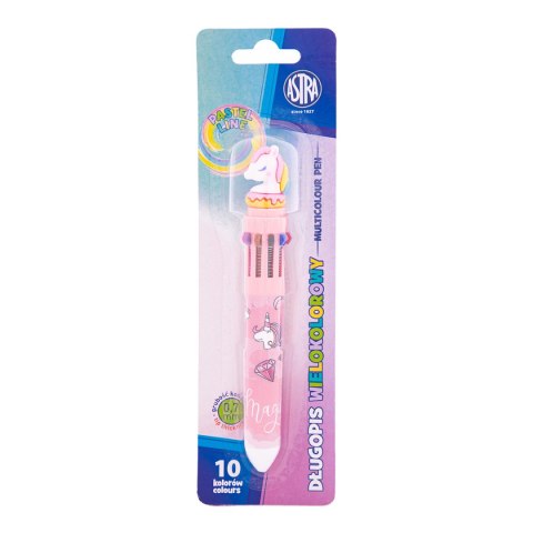 Długopis automatyczny wielokolorowy 10w1 0,7mm ASTRAPEN PASTEL LINE Unicorn Długopis automatyczny wielokolorowy 10w1 0,7mm ASTRAPEN PASTEL LINE Unicorn