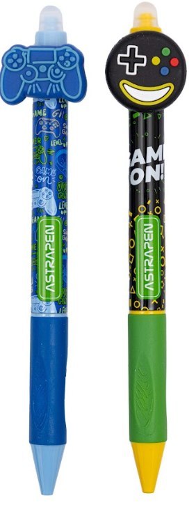 Długopis automatyczny wymazywalny z gumowym uchwytem 0,5 mm ASTRAPEN 2 szt