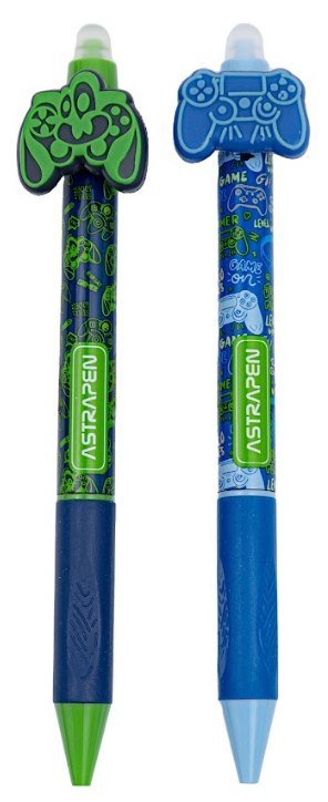 Długopis automatyczny wymazywalny z gumowym uchwytem 0,5 mm ASTRAPEN 2 szt Długopis automatyczny wymazywalny z gumowym uchwytem 0,5 mm ASTRAPEN 2 szt