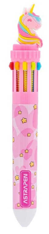 Długopis wielokolorowy 10w1 ASTRAPEN PASTEL LINE Jednorożec 1 szt