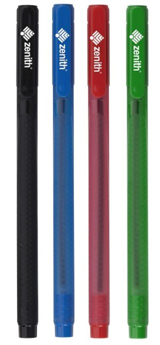 Długopis ze skuwką 0,5 mm ZENITH PIXEL 4 kolory - opp bag