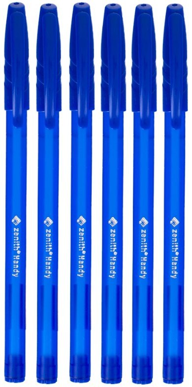 Długopis ze skuwką 0,7 mm ZENITH HANDY niebieski - 6 szt. opp bag Długopis ze skuwką 0,7 mm ZENITH HANDY niebieski - 6 szt. opp bag
