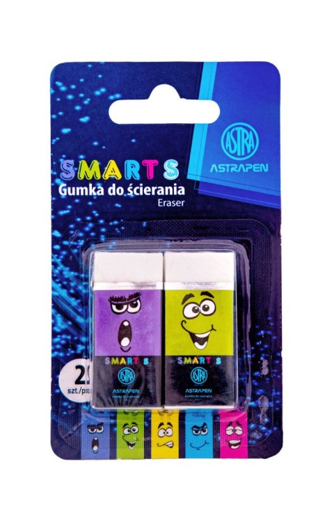 Gumka ołówkowa ASTRAPEN SMART S - 2 szt. blister