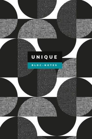Brulion A6 kratka 80K kremowy papier, "Unique"