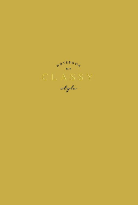 Brulion B5 kratka 80K kremowy papier, "Classy" Brulion B5 kratka 80K kremowy papier, "Classy"
