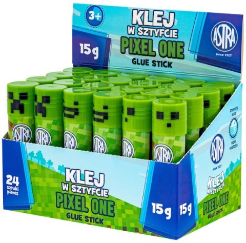 Klej w sztyfcie PVA ASTRA Pixel One Astra 15 g PVP - 1 szt Klej w sztyfcie PVA ASTRA Pixel One Astra 15 g PVP - 1 szt