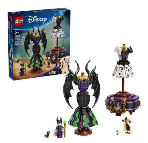 LEGO(R) DISNEY CLASSIC 43262 (4szt) Suknie Diaboliny LEGO(R) DISNEY CLASSIC 43262 (4szt) Suknie Diaboliny