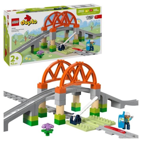 LEGO(R) DUPLO 10426 (2szt) Most i tory kolejowe LEGO(R) DUPLO 10426 (2szt) Most i tory kolejowe