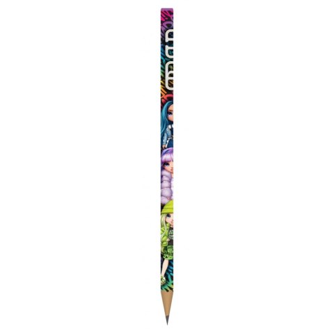 Ołówki grafitowe trójkątne HB z gumką Rainbow High - 1 szt. Ołówki grafitowe trójkątne HB z gumką Rainbow High - 1 szt.