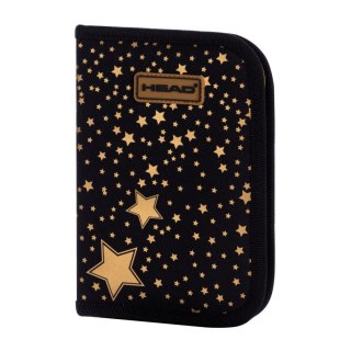 Piórnik pojedynczy dwuklapkowy bez wyposażenia HEAD GOLDEN MIDNIGHT SKY AC1