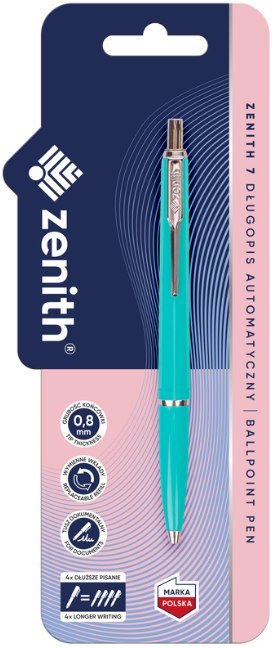 Długopis automatyczny 0,8 mm ZENITH 7 PASTEL - 1 szt. blister Długopis automatyczny 0,8 mm ZENITH 7 PASTEL - 1 szt. blister
