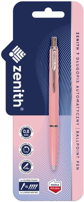 Długopis automatyczny 0,8 mm ZENITH 7 PASTEL - 1 szt. blister Długopis automatyczny 0,8 mm ZENITH 7 PASTEL - 1 szt. blister