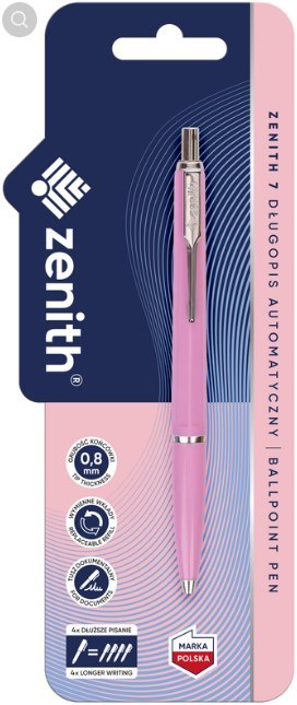 Długopis automatyczny 0,8 mm ZENITH 7 PASTEL - 1 szt. blister Długopis automatyczny 0,8 mm ZENITH 7 PASTEL - 1 szt. blister