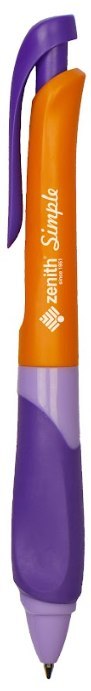 Długopis automatyczny z gumowym uchwytem 0,7 mm ZENITH PRAXIS mix kol- 1szt Długopis automatyczny z gumowym uchwytem 0,7 mm ZENITH PRAXIS mix kol- 1szt