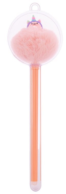 Długopis wymazywalny z pomponem 0,5mm ASTRA PASTEL 1 szt w plastikowej kuli