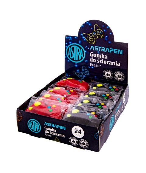 Gumka ołówkowa gracza ASTRAPEN - 1 szt.