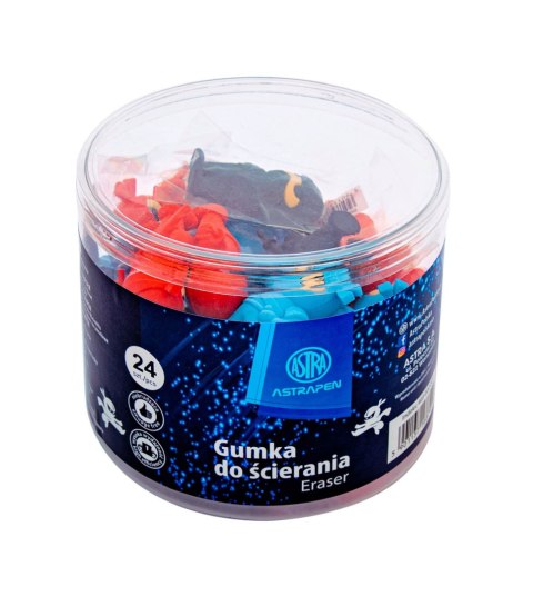 Gumka ołówkowa w kształcie Ninja ASTRAPEN - 1 szt.
