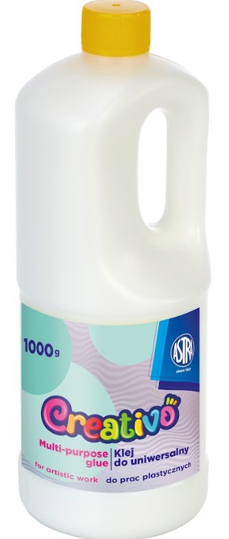 Klej uniwersalny w płynie PVAC Creativo ASTRA 1000 g Klej uniwersalny w płynie PVAC Creativo ASTRA 1000 g